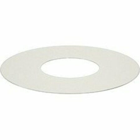 BSC PREFERRED 1008-1010 Carbon Steel Ring Shims 0.0020 Thick 11/32 ID, 10PK 3088A708